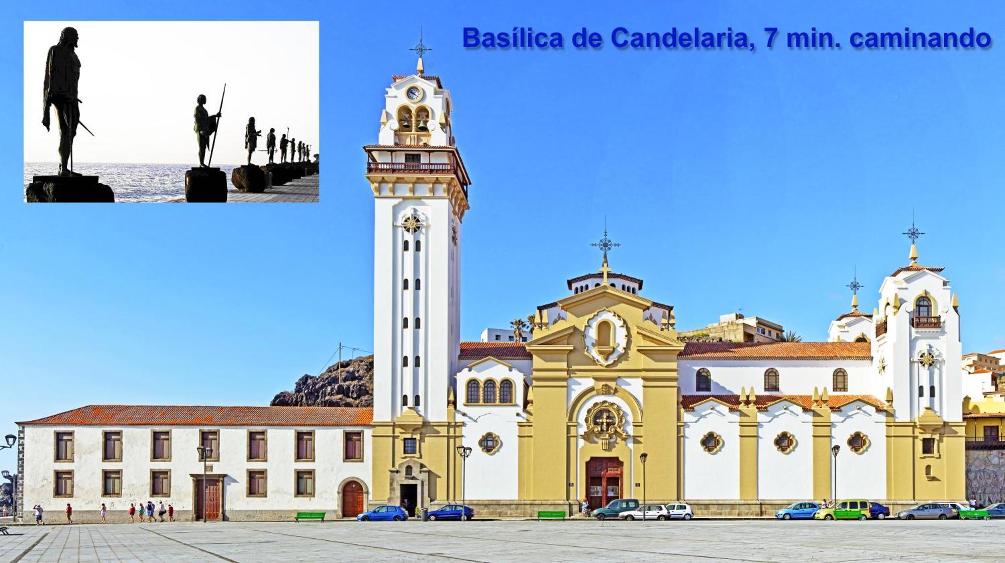 Piso En Candelaria Con Terraza, Vistas Al Mar, Aire Acondicionado Y Garaje Appartement Buitenkant foto