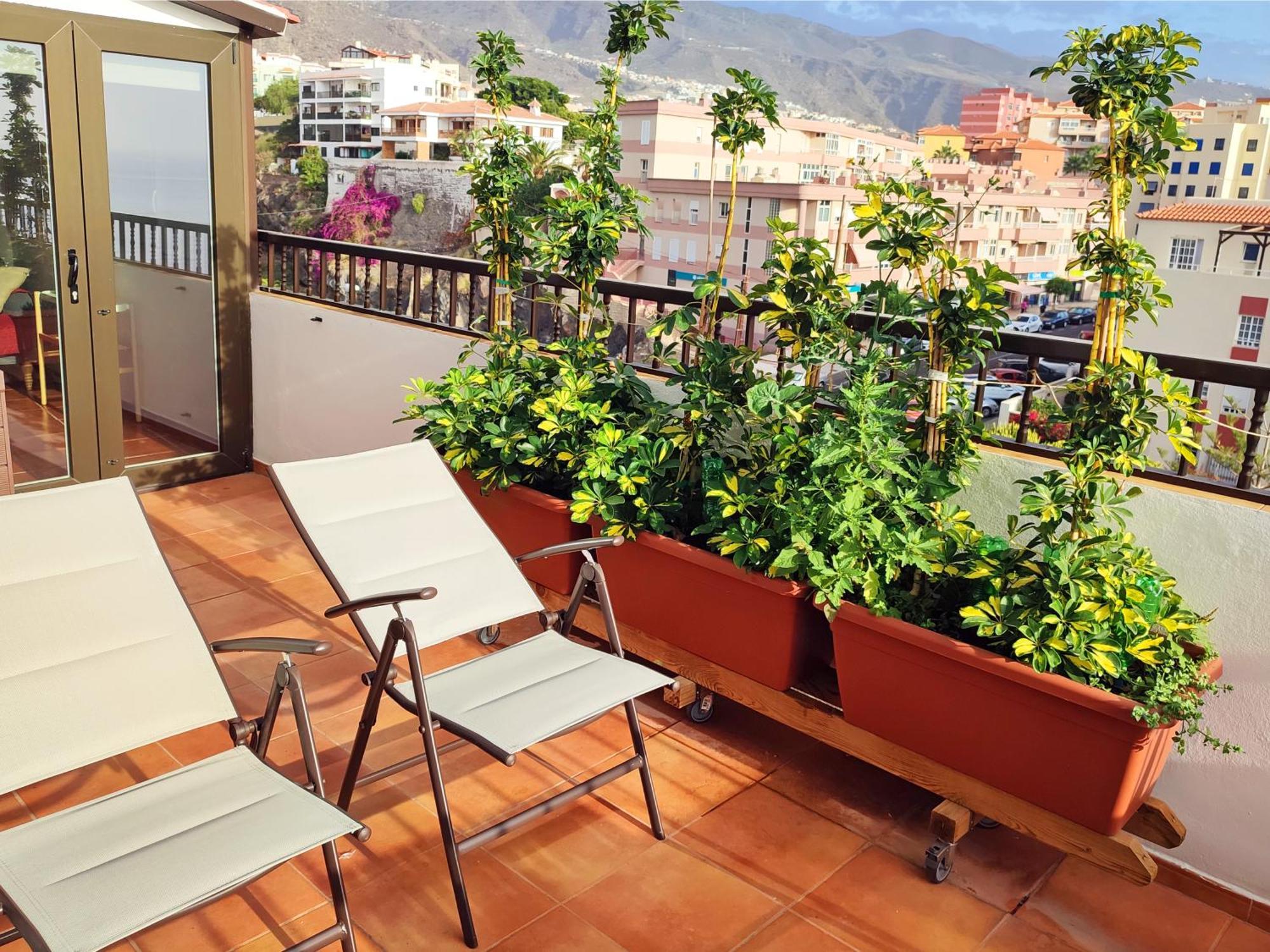 Piso En Candelaria Con Terraza, Vistas Al Mar, Aire Acondicionado Y Garaje Appartement Buitenkant foto